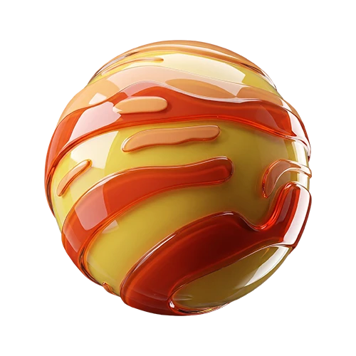 Red Striped Planet