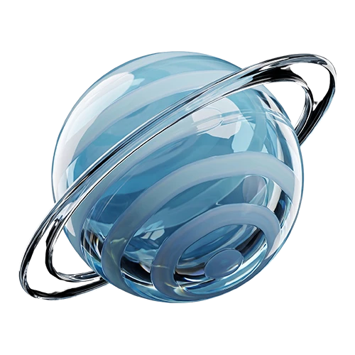Blue Ringed Planet